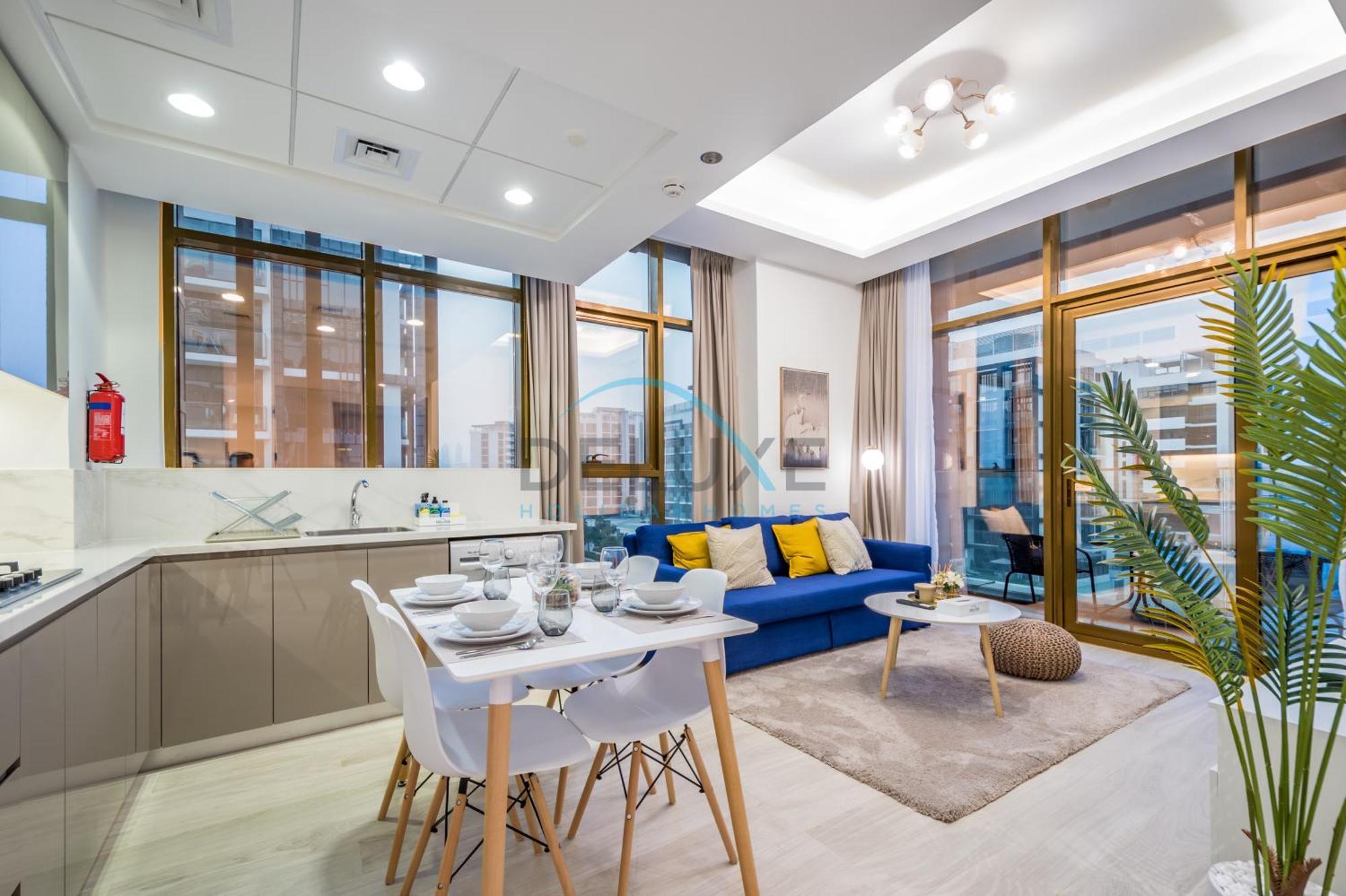 Chic 1br In Azizi Riviera 14 By Deluxe Homes Apartment *